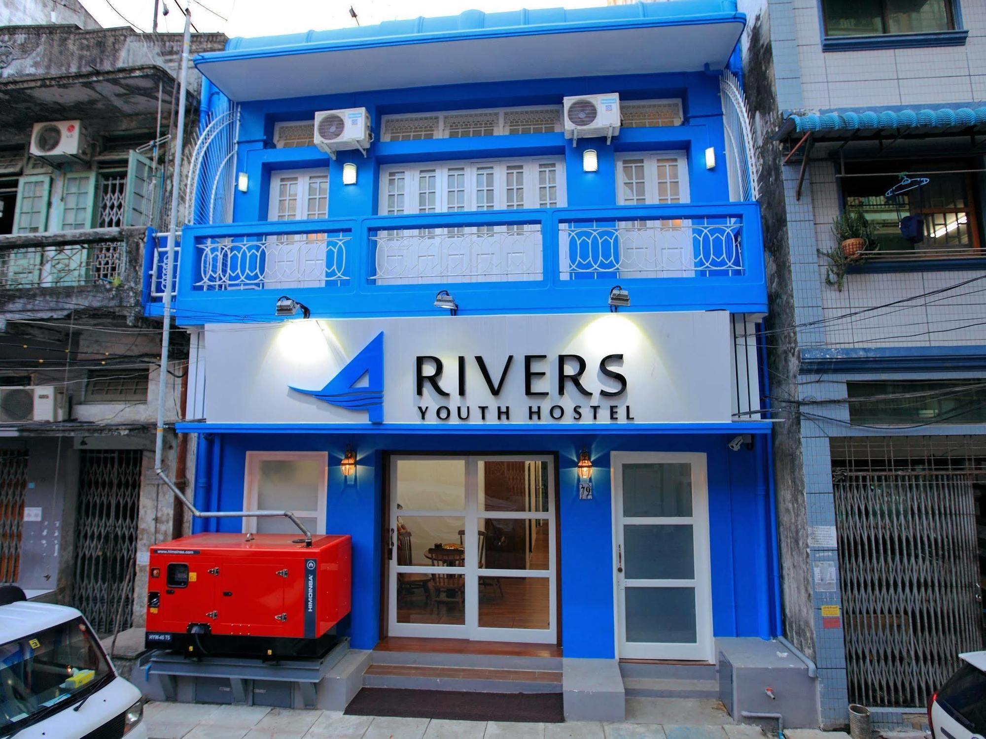 Four Rivers Youth Hostel Rangun Kültér fotó